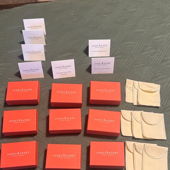 James Avery - Gift Boxes w/ Misc Care Cards & Bags - Picture 8 of 8